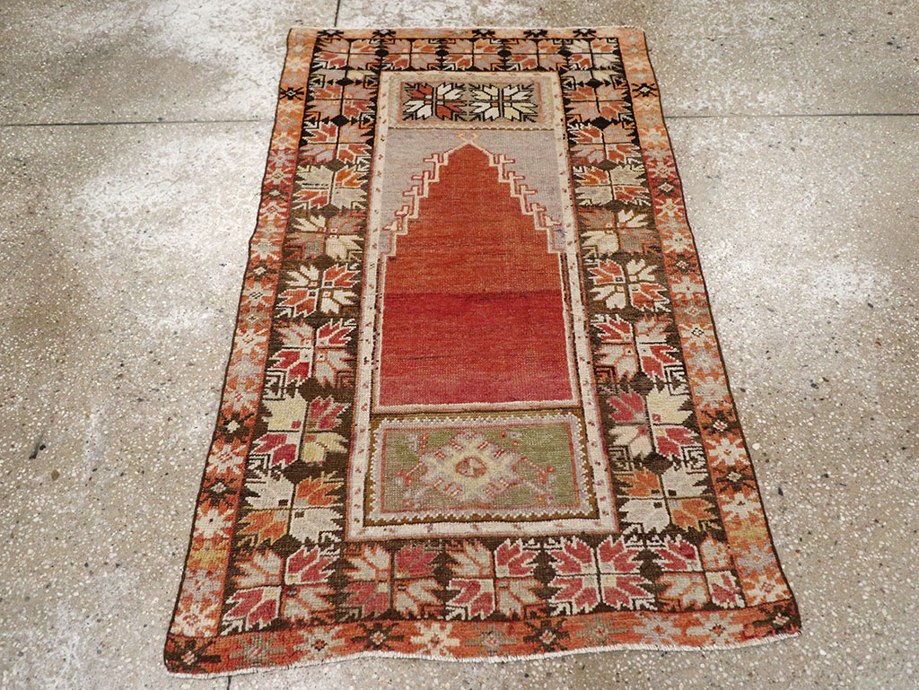 Antique Turkish Anatolian Rug, No.16012 - Gss