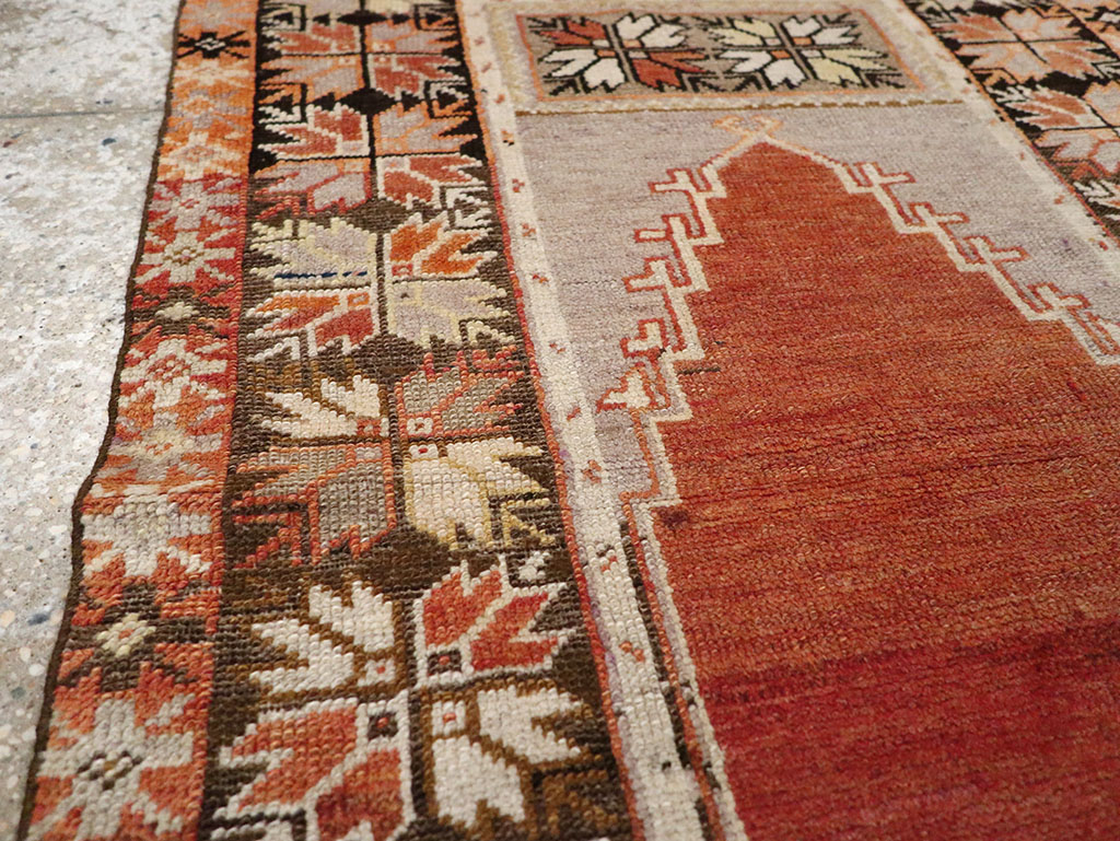 Antique Turkish Anatolian Rug, No.16012 - Gss