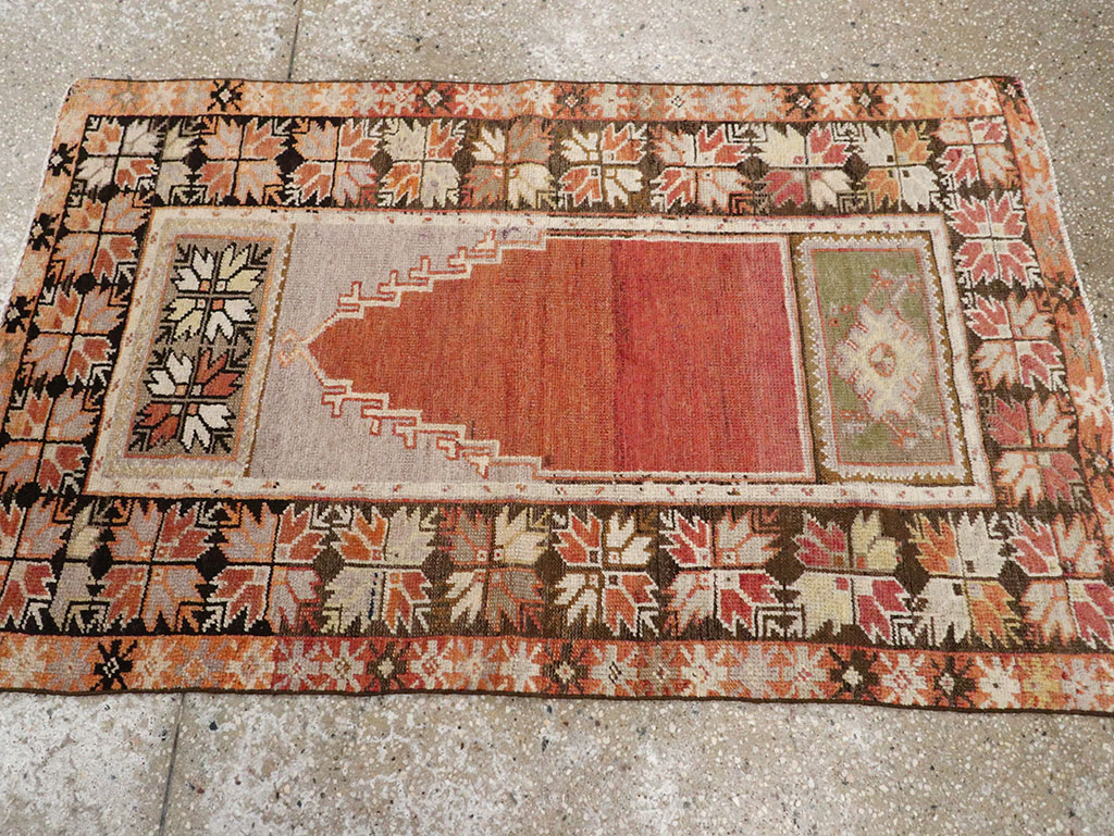 Antique Turkish Anatolian Rug, No.16012 - Gss