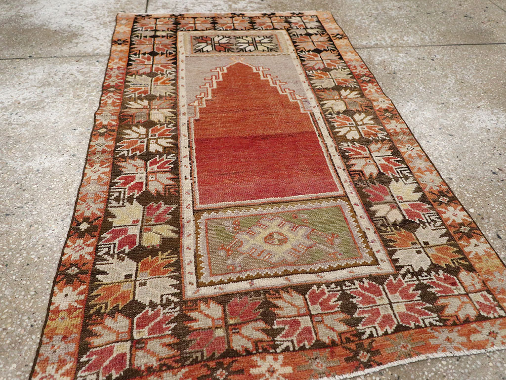 Antique Turkish Anatolian Rug, No.16012 - Gss