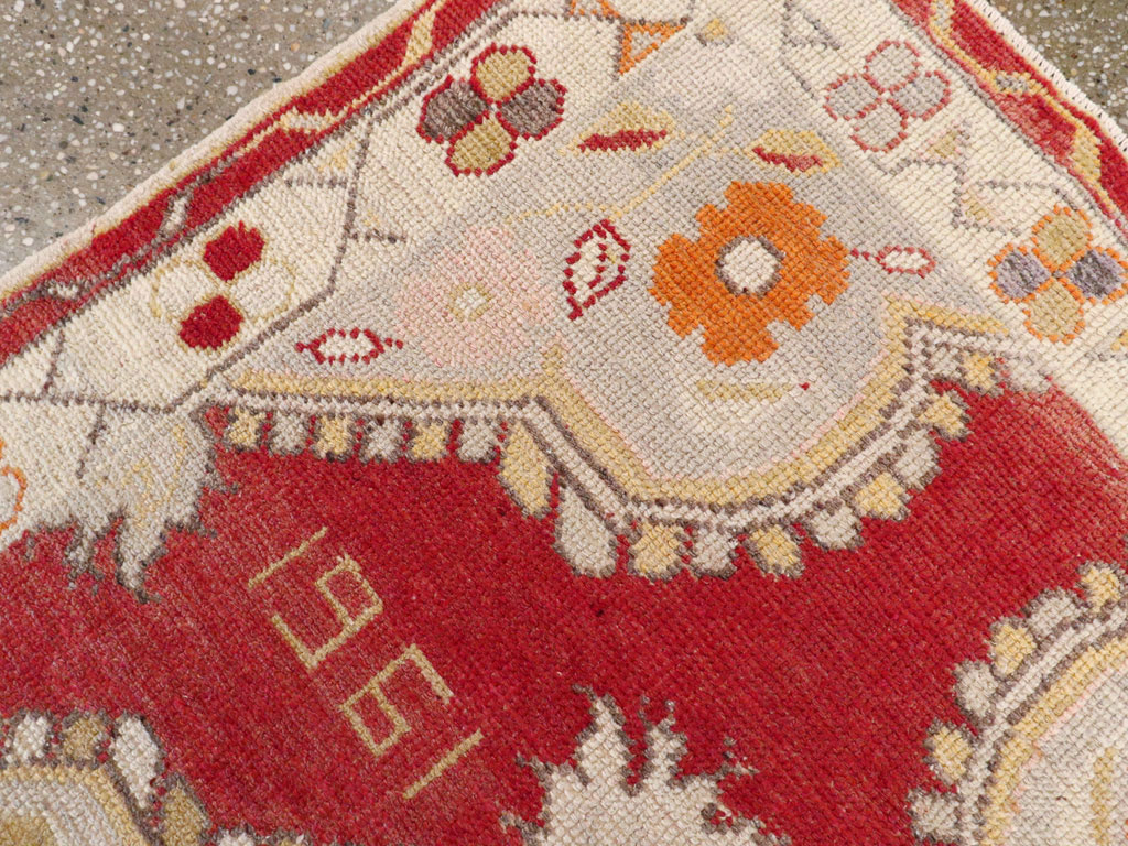 Vintage Turkish Oushak Rug, No.16019 - Gss