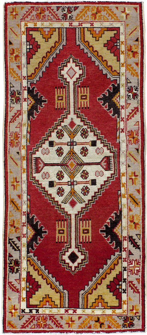 Vintage Turkish Oushak Rug, No.16020 - Gss