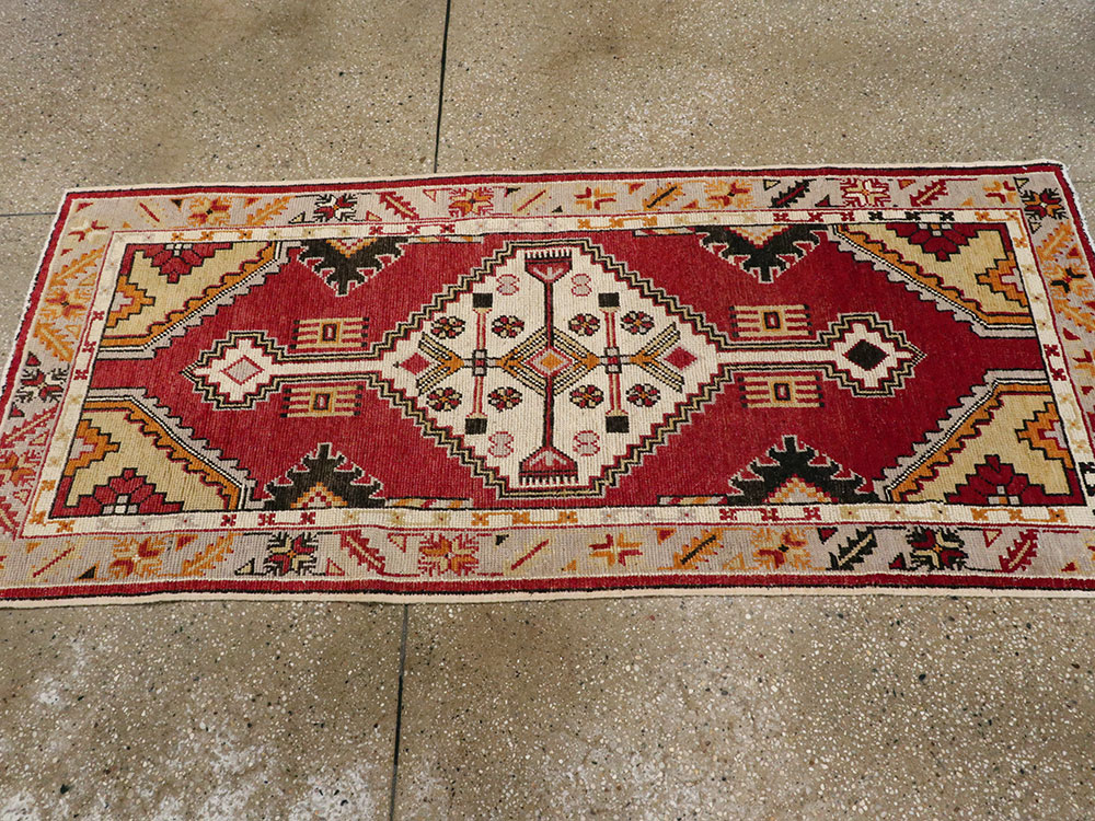 Vintage Turkish Oushak Rug, No.16020 - Gss