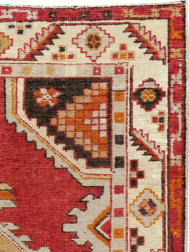 Vintage Turkish Oushak Rug, No.16021 - Gss