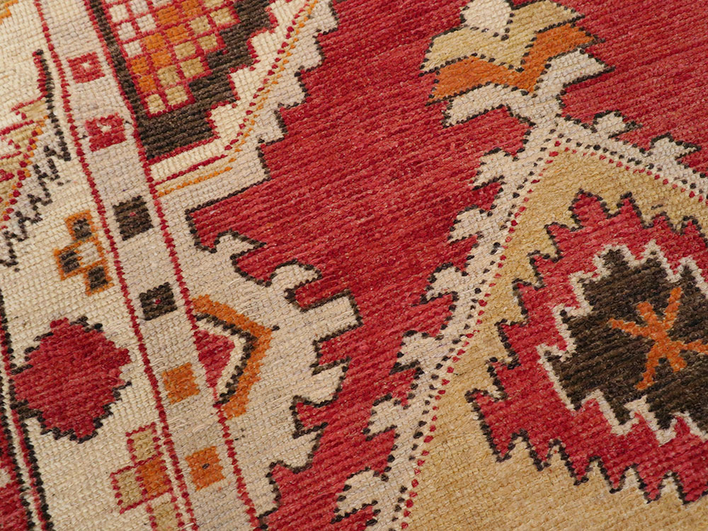 Vintage Turkish Oushak Rug, No.16021 - Gss