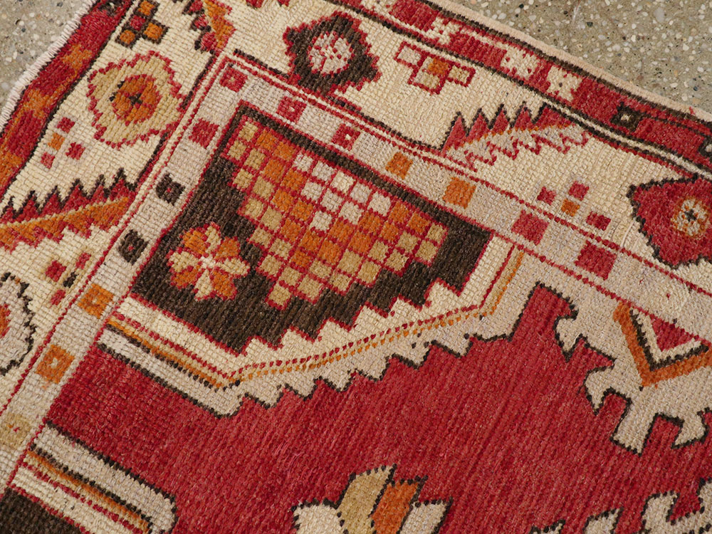 Vintage Turkish Oushak Rug, No.16021 - Gss
