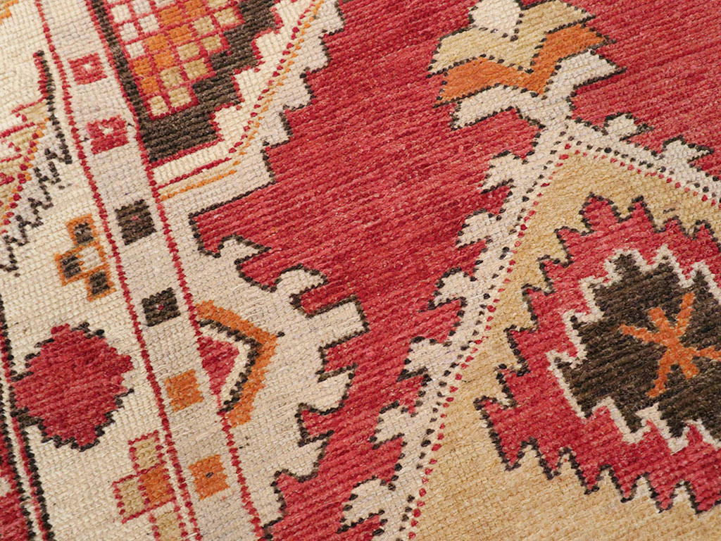 Vintage Turkish Oushak Rug, No.16021 - Gss