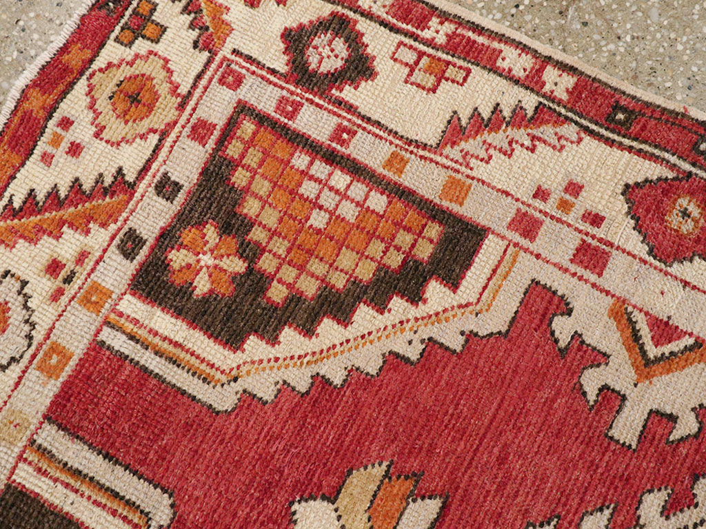 Vintage Turkish Oushak Rug, No.16021 - Gss