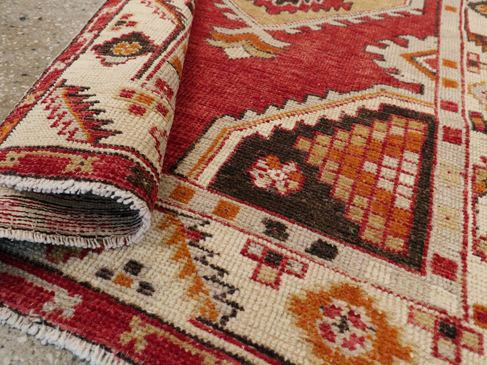 Vintage Turkish Oushak Rug, No.16021 - Gss