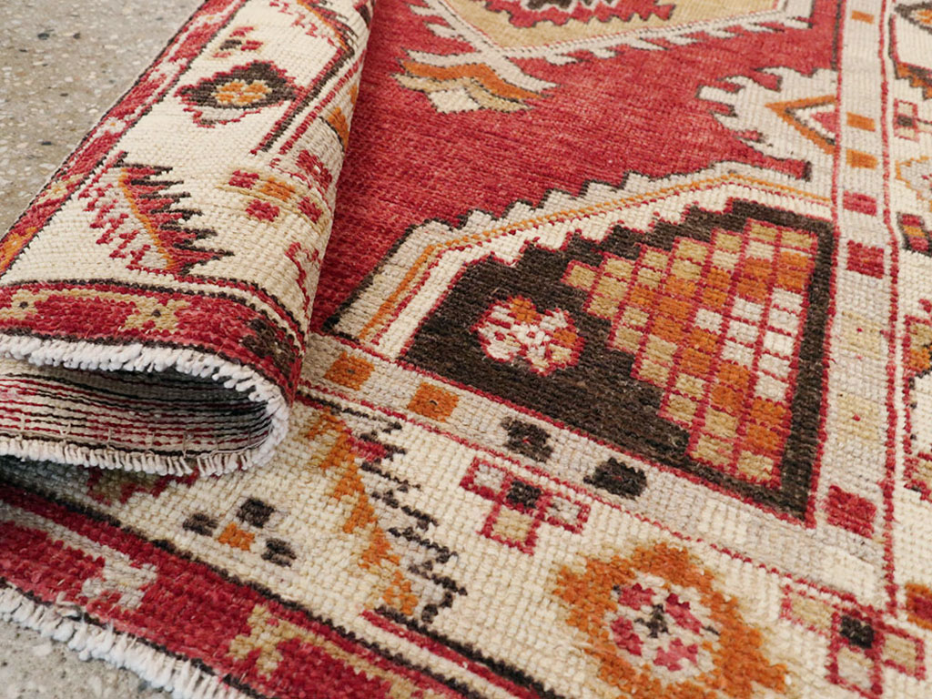 Vintage Turkish Oushak Rug, No.16021 - Gss