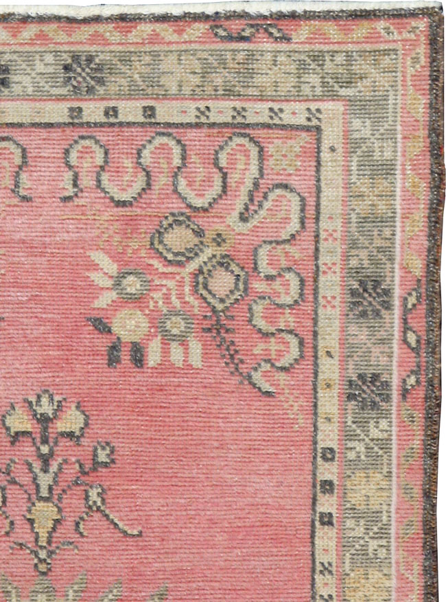 Vintage Turkish Oushak Rug, No.16023 - Gss