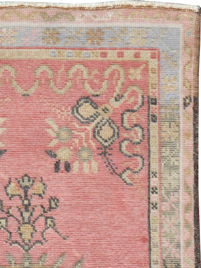 Vintage Turkish Oushak Rug, No.16023 - Gss