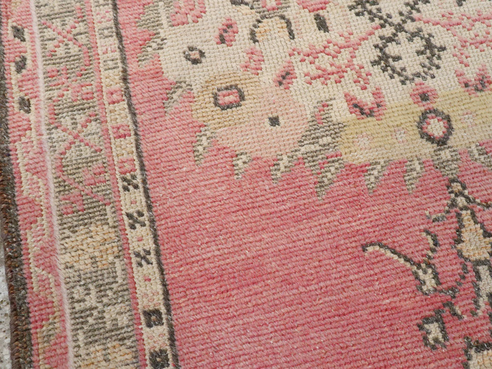 Vintage Turkish Oushak Rug, No.16023 - Gss