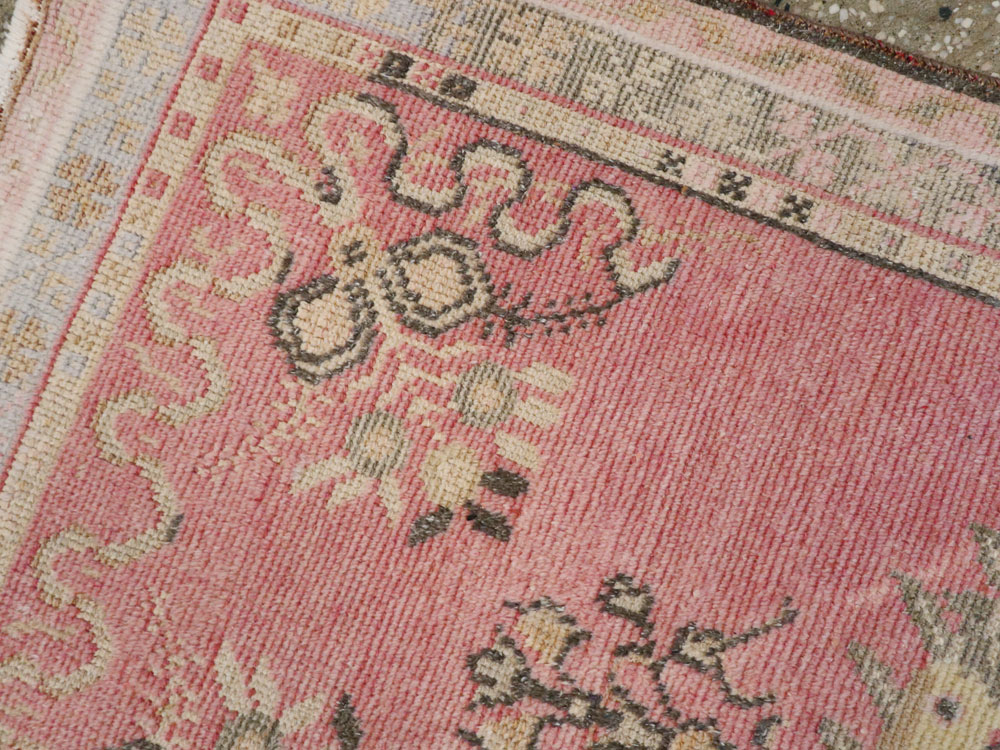 Vintage Turkish Oushak Rug, No.16023 - Gss