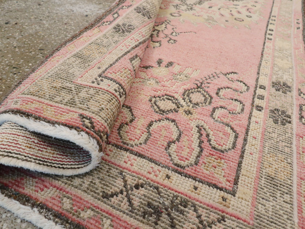 Vintage Turkish Oushak Rug, No.16023 - Gss