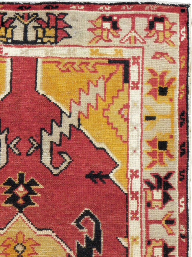 Vintage Turkish Oushak Rug, No.16024 - Gss