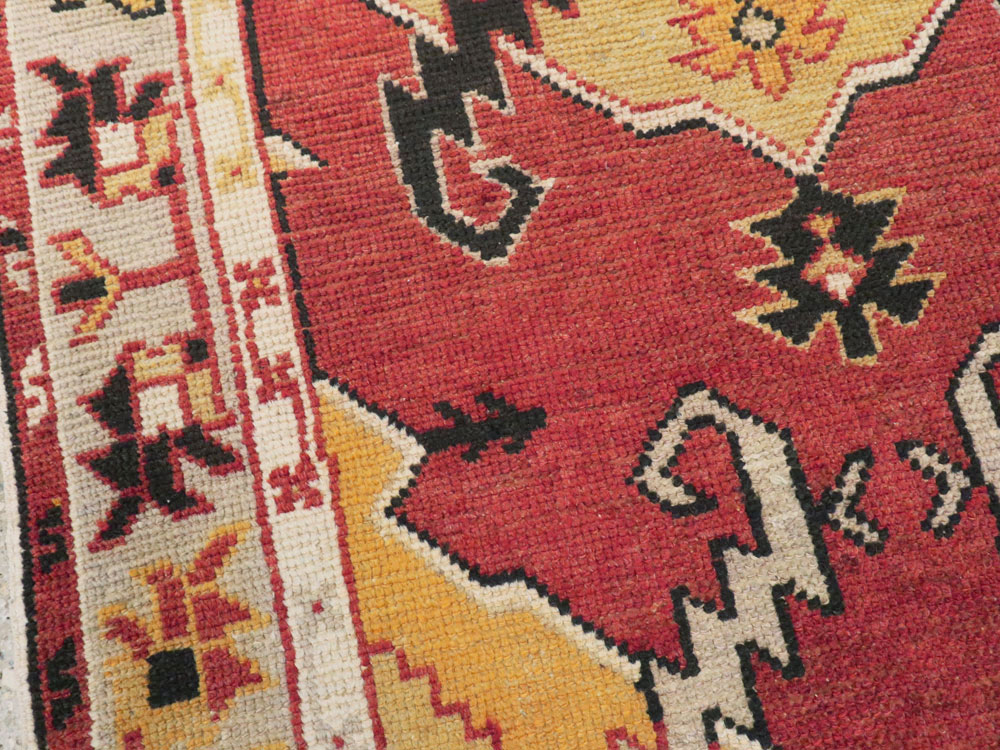 Vintage Turkish Oushak Rug, No.16024 - Gss
