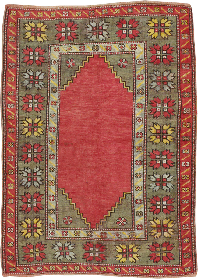 Antique Oushak Rug, No.16027 - Gss