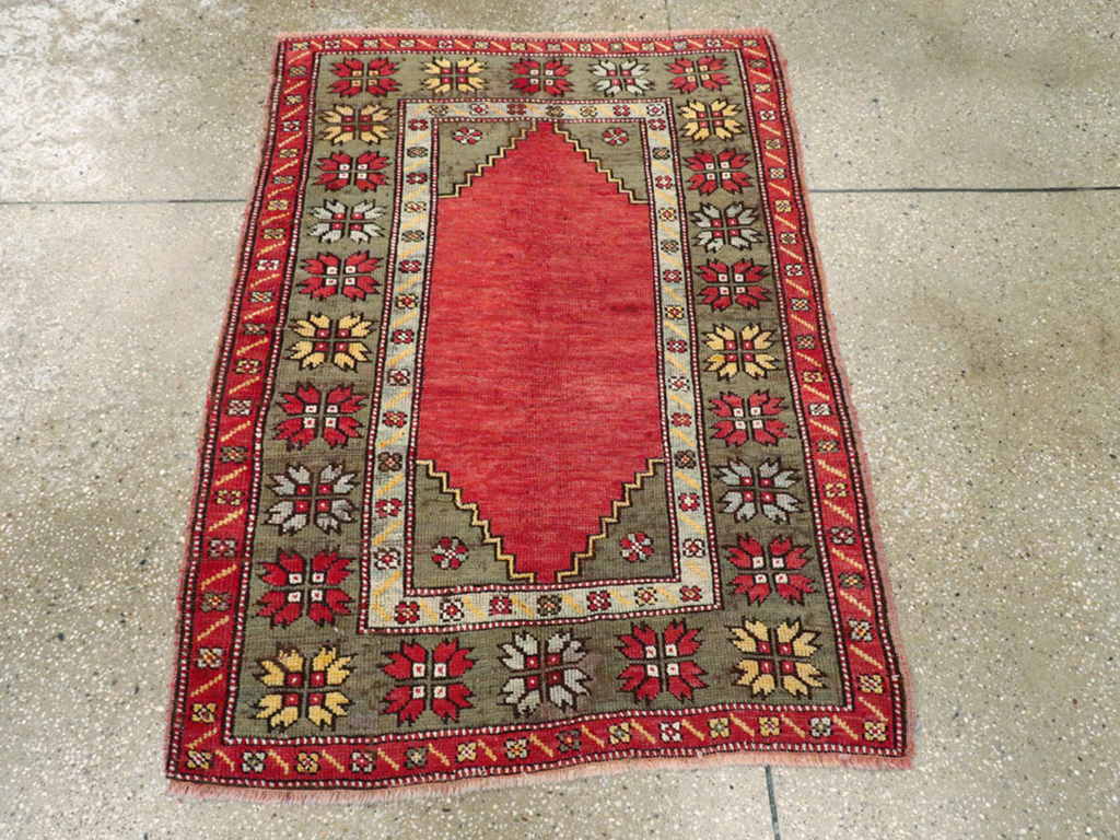 Antique Oushak Rug, No.16027 - Gss