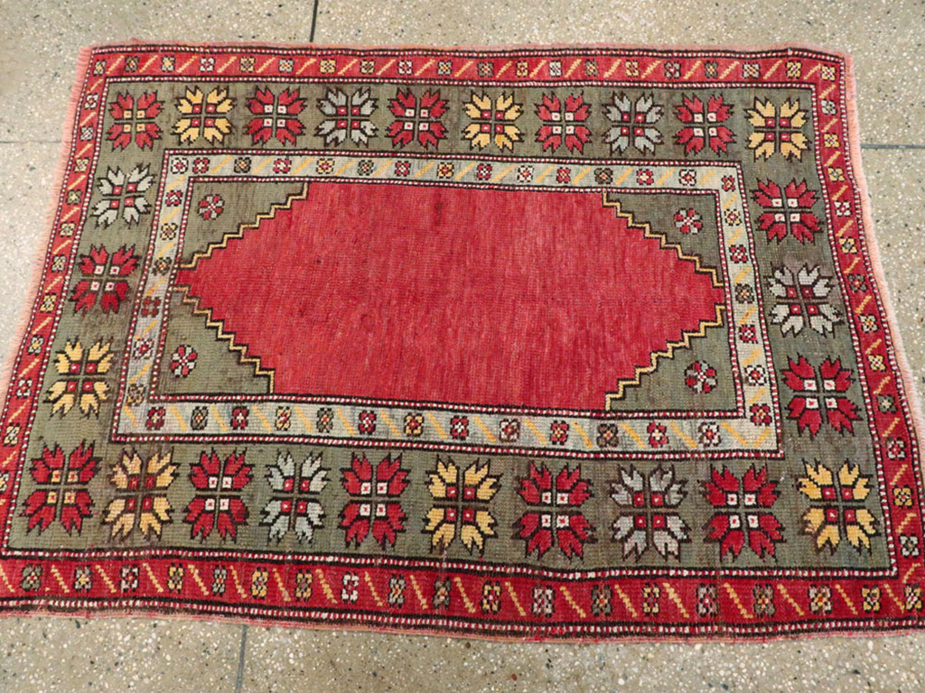 Antique Oushak Rug, No.16027 - Gss