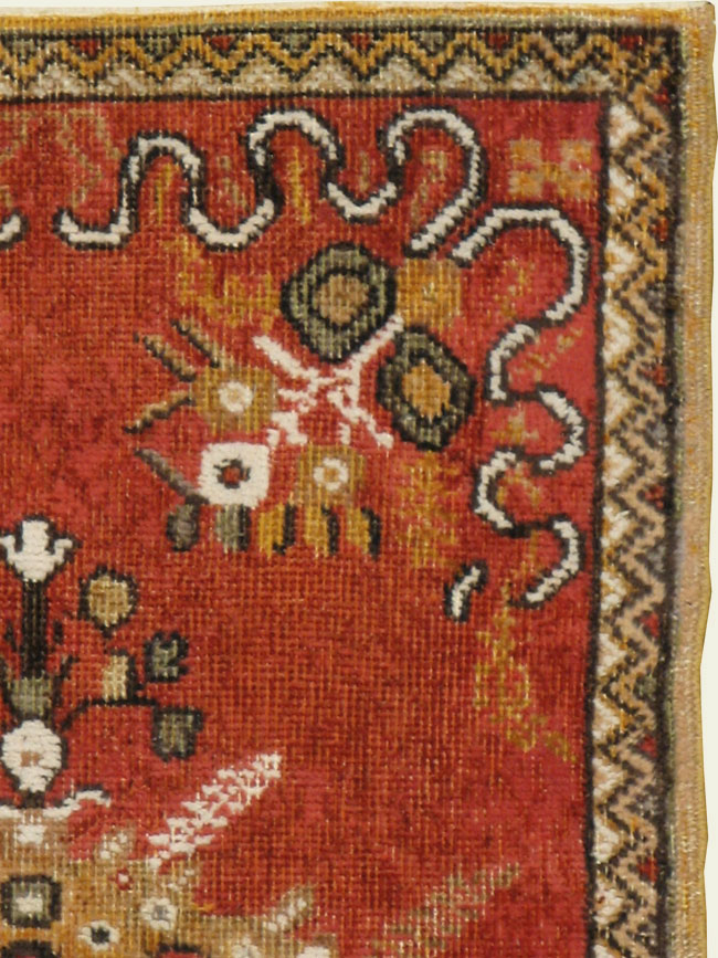 Vintage Turkish Oushak Rug, No.16028 - Gss