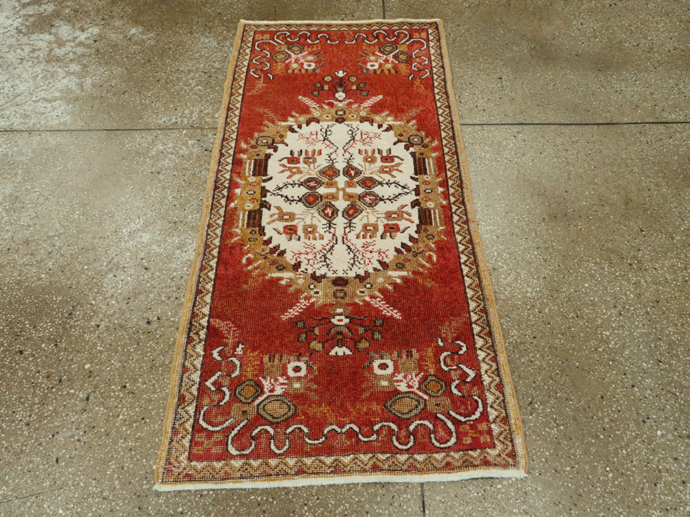 Vintage Turkish Oushak Rug, No.16028 - Gss