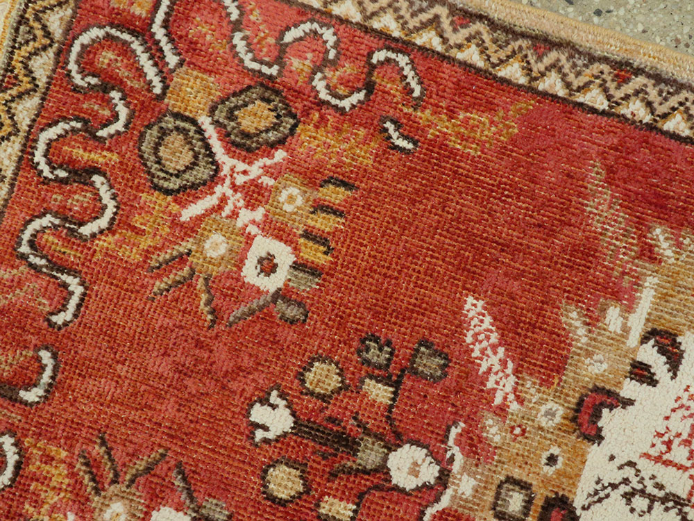Vintage Turkish Oushak Rug, No.16028 - Gss