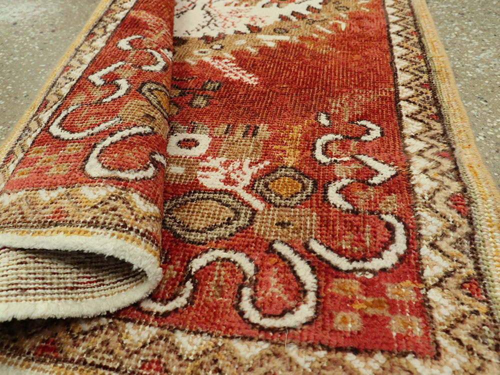 Vintage Turkish Oushak Rug, No.16028 - Gss