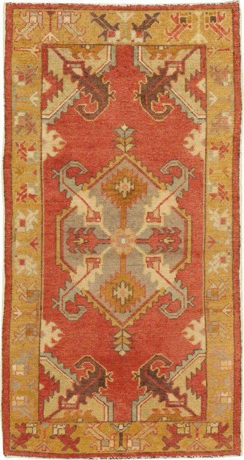 Vintage Turkish Oushak Rug, No.16031 - Gss
