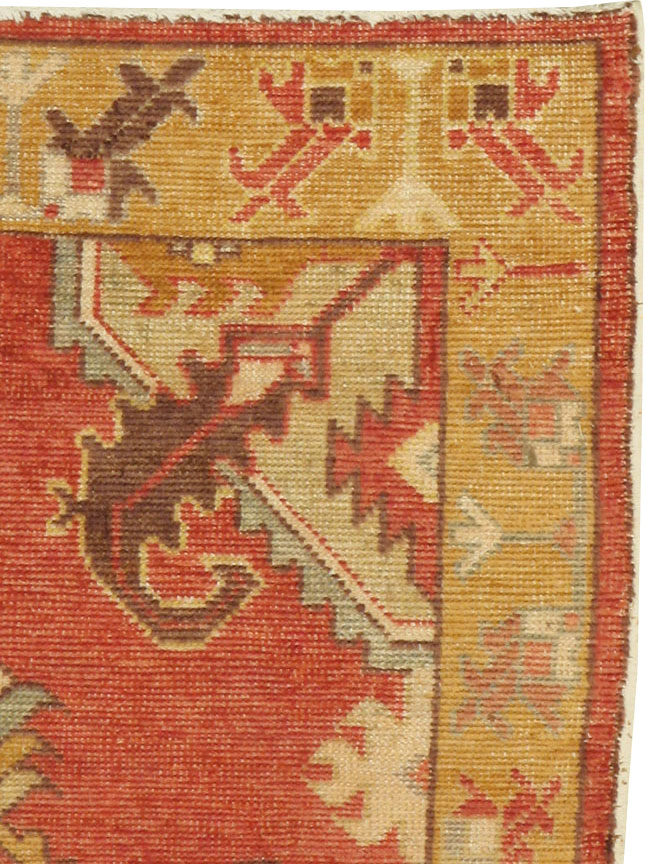 Vintage Turkish Oushak Rug, No.16031 - Gss