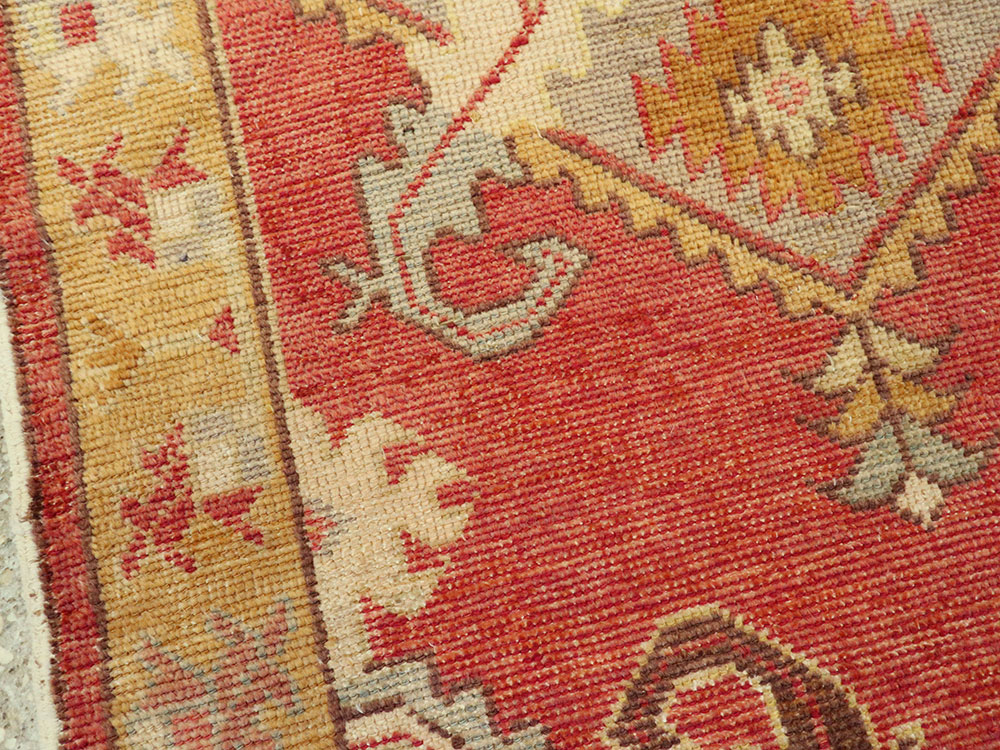 Vintage Turkish Oushak Rug, No.16031 - Gss