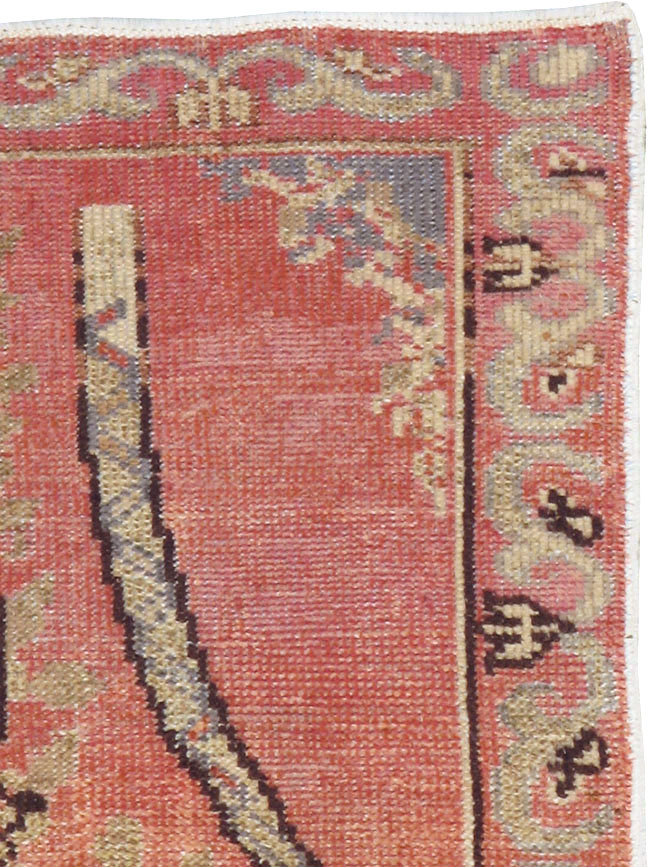 Vintage Turkish Oushak Rug, No.16035 - Gss