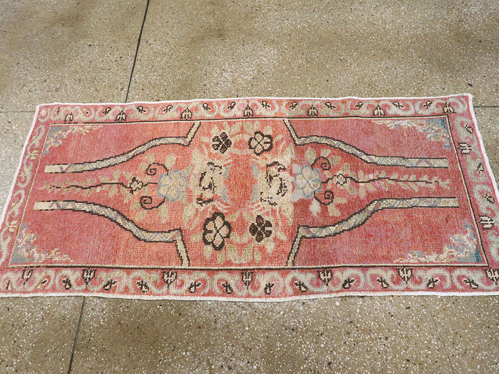 Vintage Turkish Oushak Rug, No.16035 - Gss