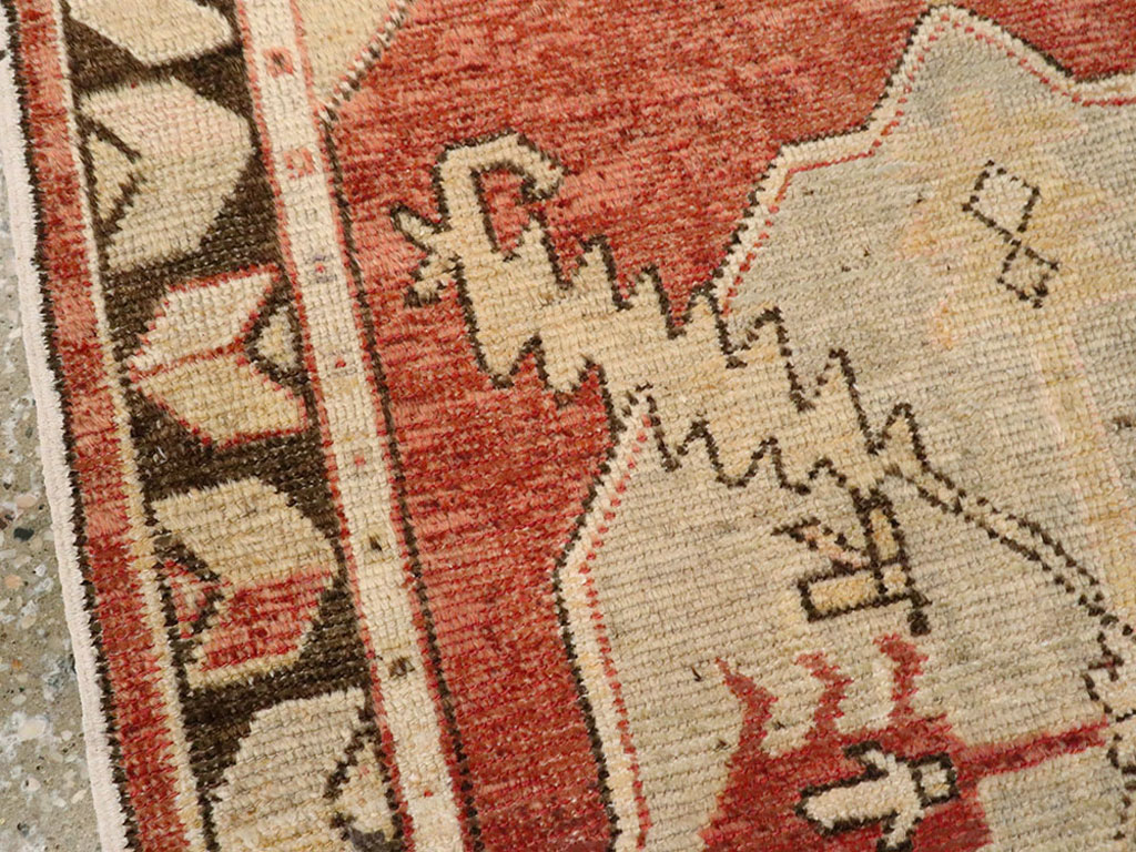 Vintage Turkish Oushak Rug, No.16037 - Gss