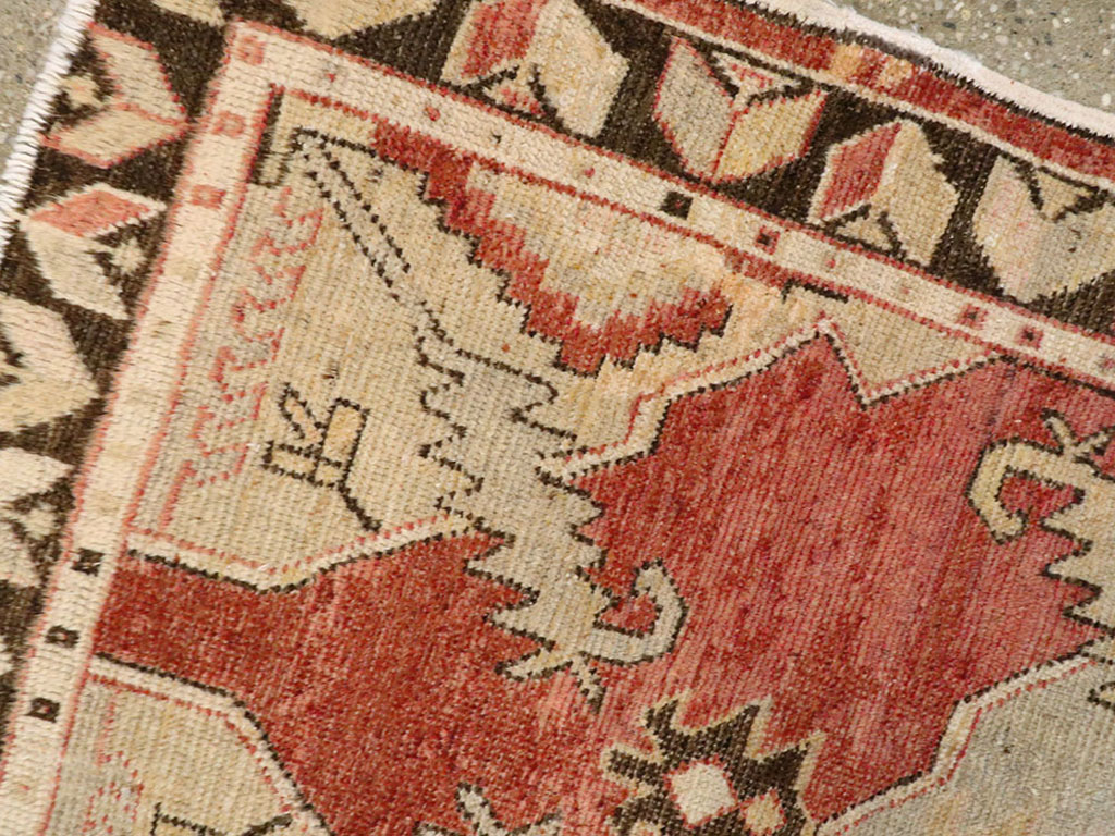 Vintage Turkish Oushak Rug, No.16037 - Gss