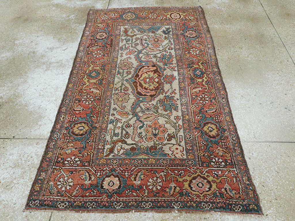 Antique Persian Kurdish Rug, No.16043 - Gss