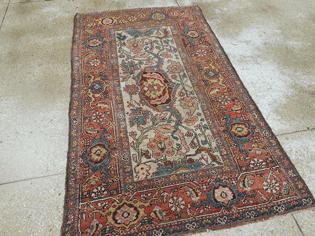 Antique Persian Kurdish Rug, No.16043 - Gss