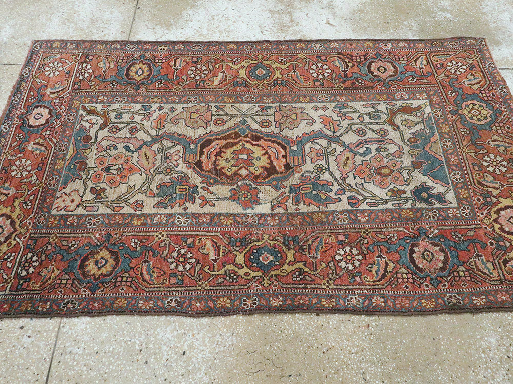 Antique Persian Kurdish Rug, No.16043 - Gss
