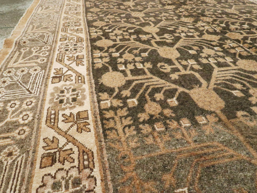 Antique East Turkestan Khotan Carpet, No.16049 - Gss