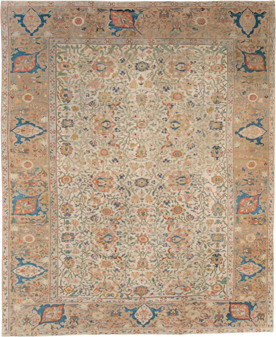 Antique Persian Sultanabad Carpet, No.16054 - Gss