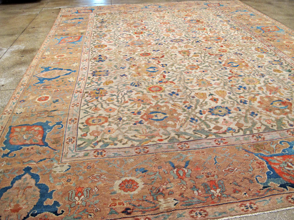 Antique Persian Sultanabad Carpet, No.16054 - Gss