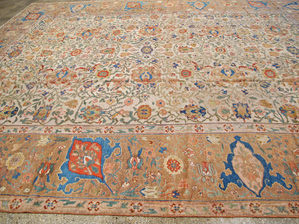 Antique Persian Sultanabad Carpet, No.16054 - Gss