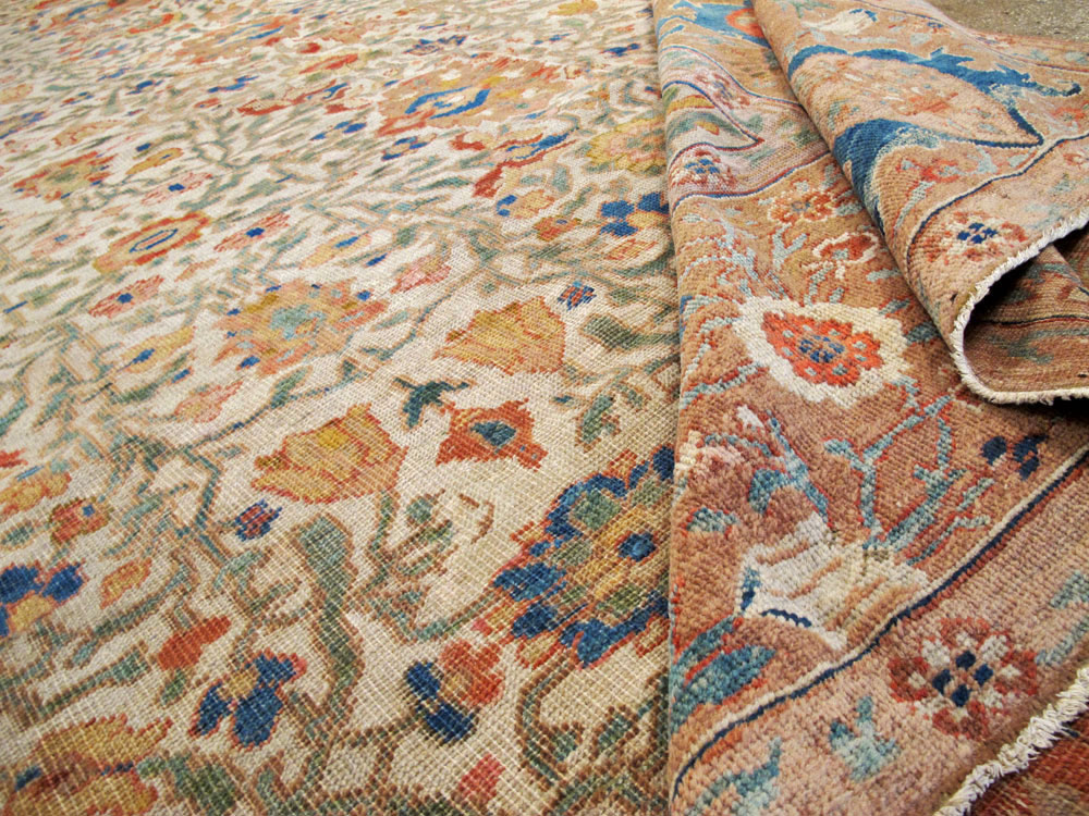 Antique Persian Sultanabad Carpet, No.16054 - Gss