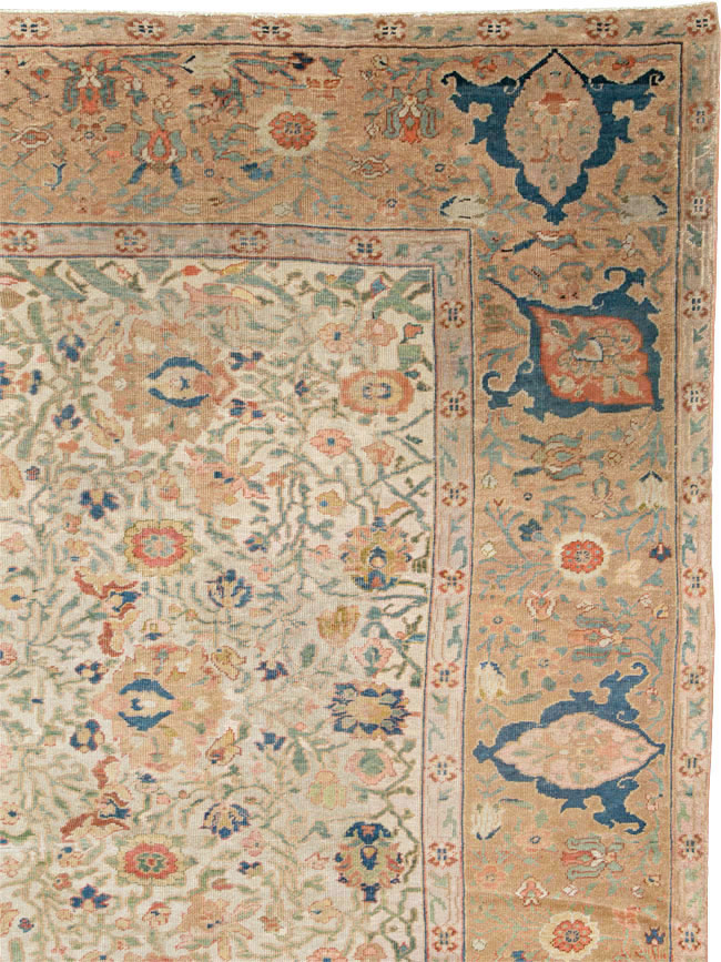 Antique Persian Sultanabad Carpet, No.16054 - Gss