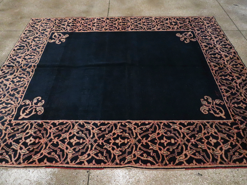 Vintage Persian Modernist Malayer Carpet, No.16081 - Gss