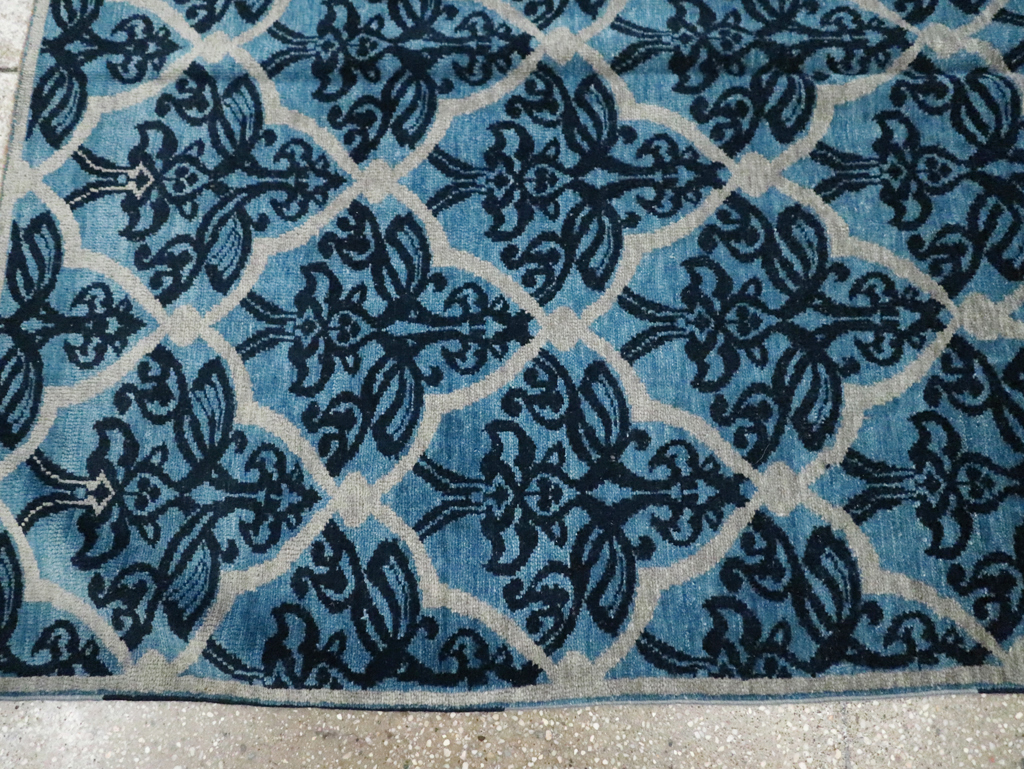 Vintage Persian Modernist Malayer Carpet, No.16082 - Gss