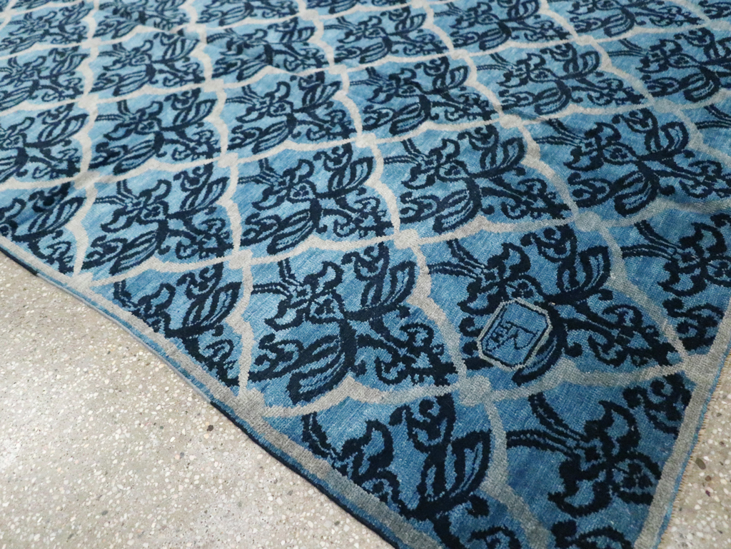 Vintage Persian Modernist Malayer Carpet, No.16082 - Gss