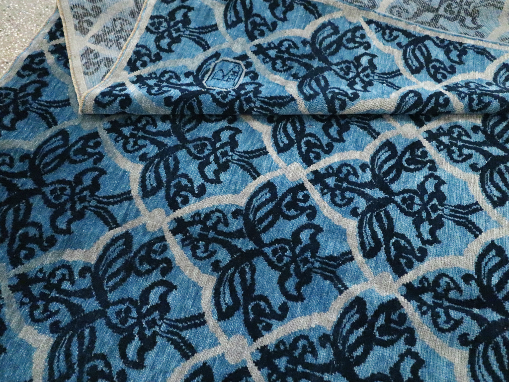 Vintage Persian Modernist Malayer Carpet, No.16082 - Gss