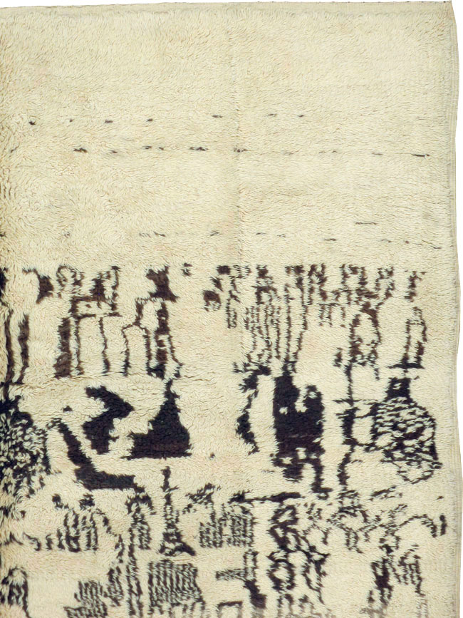 Vintage Moroccan Carpet, No.16086 - Gss