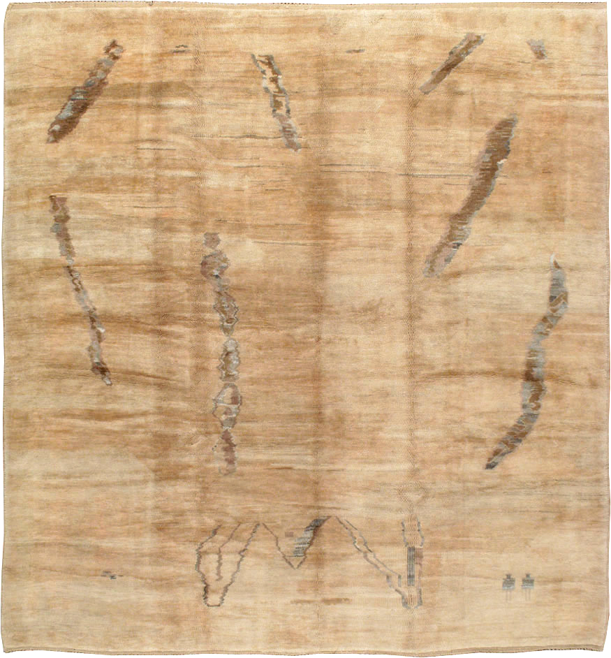 Modern Moroccan Square Carpet, No.16092 - Gss